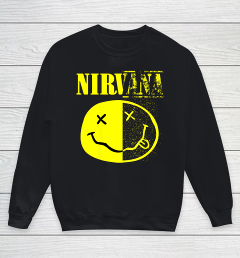 Nirvanas Smile Vintage Youth Sweatshirt