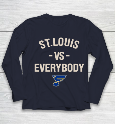 St.Louis Blues Vs Everybody Youth Long Sleeve 2
