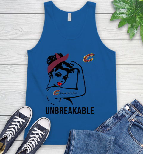 NBA Cleveland Cavaliers Girl Unbreakable Basketball Sports Tank Top 3