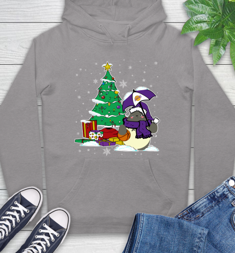 Los Angeles Lakers NBA Basketball Cute Tonari No Totoro Christmas Sports (1) Hoodie 6