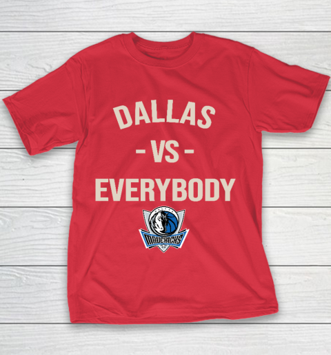 Dallas Mavericks Vs Everybody Youth T-Shirt 7