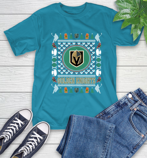 Vegas Golden Knights Merry Christmas NHL Hockey Loyal Fan Ugly Shirt 9