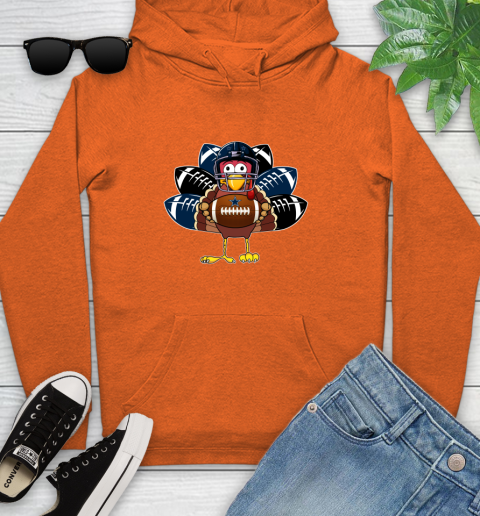 Dallas Cowboys Turkey Thanksgiving Day Youth Hoodie 5