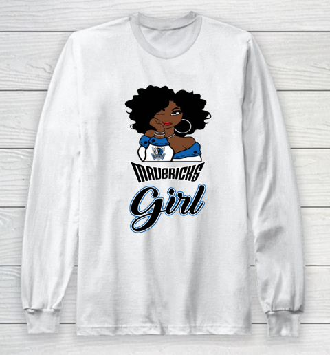 Dallas Mavericks Girl NBA Long Sleeve T-Shirt 2