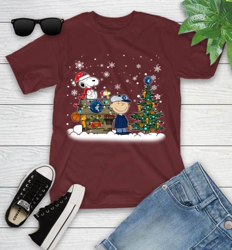 Minnesota Timberwolves NBA Basketball Christmas The Peanuts Movie Snoopy Championship Youth T-Shirt 14