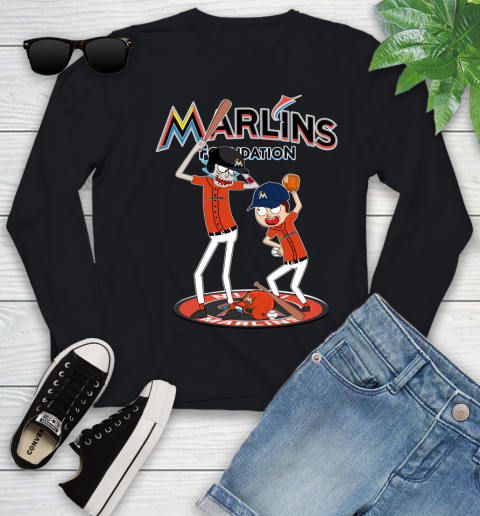 MLB Miami Marlins Rick And Morty Baseball 126