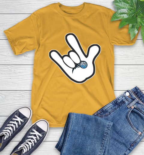 Orlando Magic NBA Basketball Mickey Rock Hand Disney T-Shirt 3