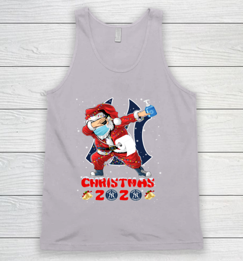 New York Yankees Funny Santa Claus Dabbing Christmas 2020 MLB Tank Top 3