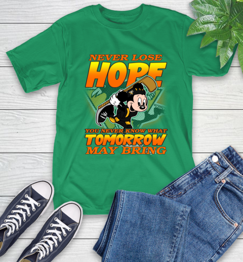 Pittsburgh Penguins NHL Hockey ootball Mickey Disney Never Lose Hope T-Shirt 7