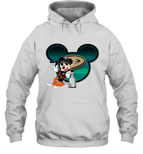 NHL Anaheim Ducks Stanley Cup Mickey Mouse Disney Hockey T Shirt