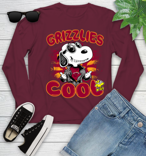 NBA Basketball Miami Heat Cool Snoopy Shirt Youth Long Sleeve 5