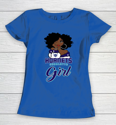 Charlotte Hornets Girl NBA Women's T-Shirt