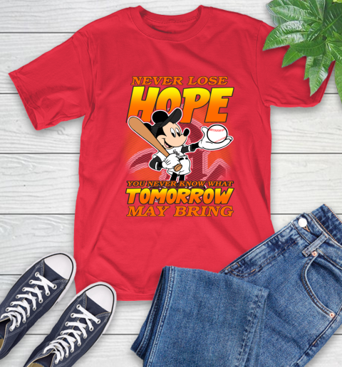 Chicago White Sox MLB Baseball Mickey Disney Never Lose Hope T-Shirt 11