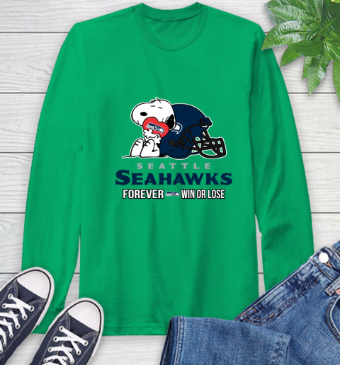 NFL The Peanuts Movie Snoopy Forever Win Or Lose Football Seattle Seahawks 64