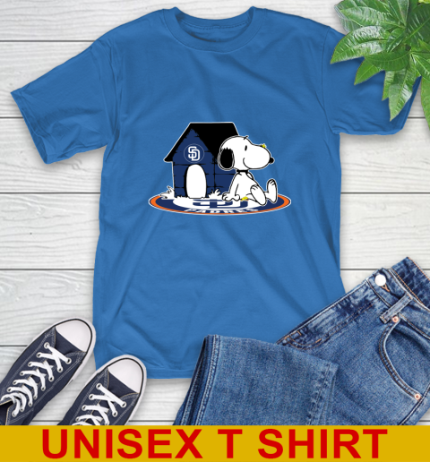 MLB Baseball San Diego Padres Snoopy The Peanuts Movie Shirt T-Shirt 9