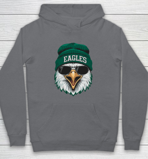 Cool Face Eagles With Sunglasses Vintage Funny Hoodie 3