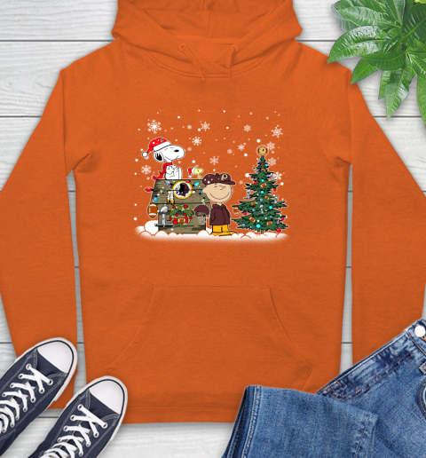 NFL Washington Redskins Snoopy Charlie Brown Christmas Football Super Bowl Sports Hoodie 4