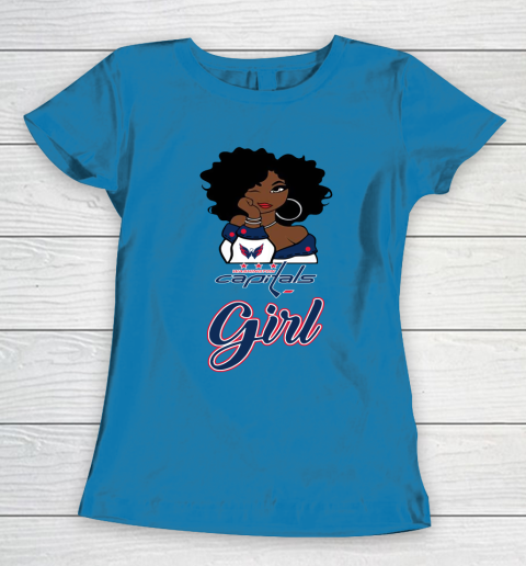 Washington Capitals Girl NHL Women's T-Shirt 8