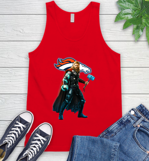 NFL Thor Avengers Endgame Football Denver Broncos Tank Top 6
