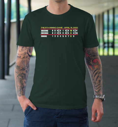The 8th Inning Game April 18 2025 Chicago Cubs T-Shirt 3