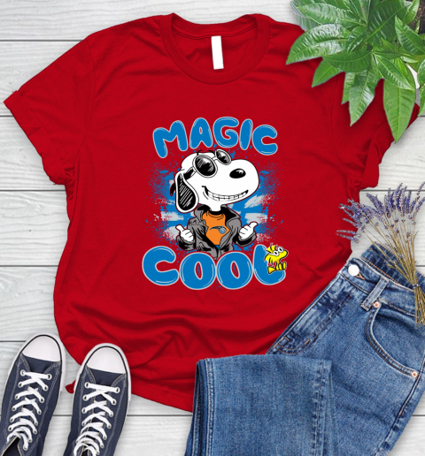 NBA Basketball Orlando Magic Cool Snoopy Shirt Women's T-Shirt 11