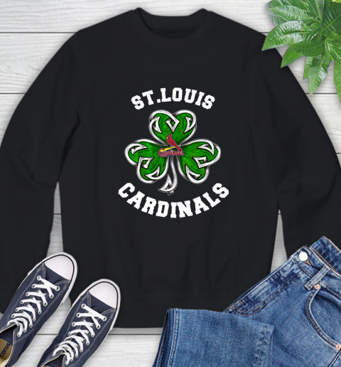 MLB St.Louis Cardinals Three Leaf Clover St Patrick's Day Baseball Sports  Youth T-Shirt