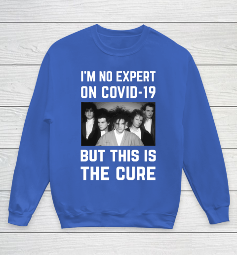 The Cure Tshirt Im No Expert On Covid 19 But This Is The Cure Youth Sweatshirt 6