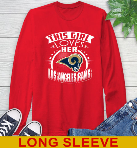 Los Angeles Rams NFL Football This Girl Loves Her Team 66