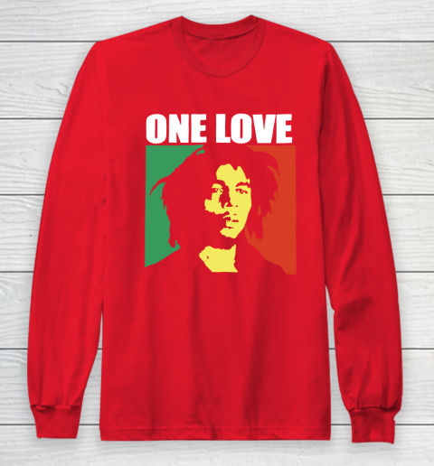 One Love Bob Marley Long Sleeve T-Shirt 7