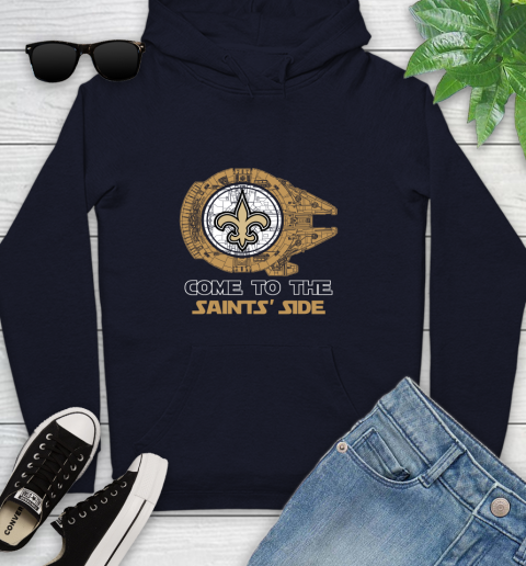 NFL Come To The New Orleans Saints Wars Football Sports Youth Hoodie 3