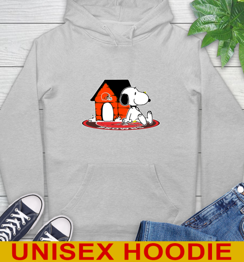 NFL Football Cleveland Browns Snoopy The Peanuts Movie Shirt Hoodie 6