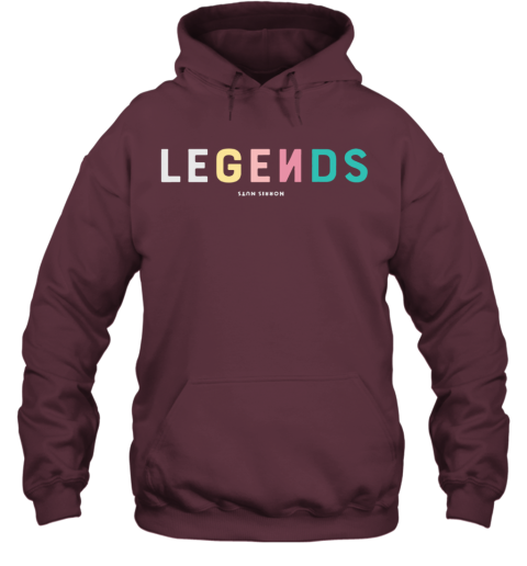 Norris Nuts Merch Legends Logo Hoodie - Cheap T shirts ...