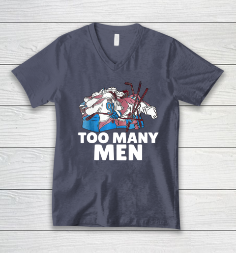 Kadri Too Many Men V-Neck T-Shirt 6
