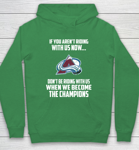 NHL Colorado Avalanche Hockey We Become The Champions Hoodie 5
