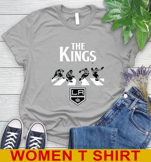 NHL Hockey Los Angeles Kings The Beatles Rock Band Shirt Women's T-Shirt 5