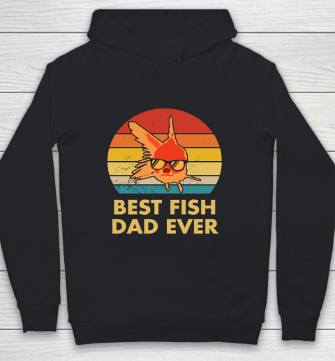 Best Fish Dad Ever 4th Of July Youth Hoodie