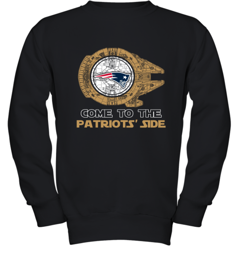 NFL Come To The New England Patriots Wars Football Sports Youth Sweatshirt