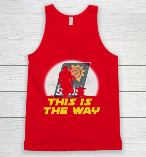 Phoenix Suns NBA Basketball Star Wars Yoda And Mandalorian This Is The Way Tank Top 5
