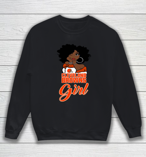 Cleveland Browns Girl NFL Sweatshirt