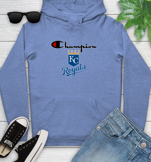 MLB Baseball Kansas City Royals Champion Shirt Youth Hoodie 9