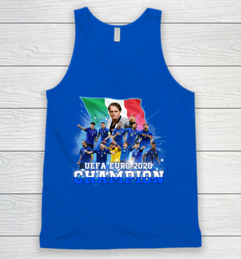 Italy European Champions 2020 Team Tank Top 4