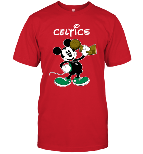 Mickey Boston Celtics Unisex Jersey Tee