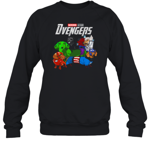 Dachshund Dvengers Marvel Avengers Endgame Sweatshirt