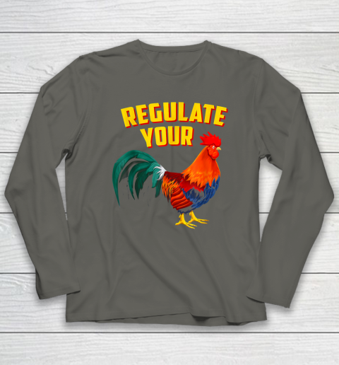 Regulate Your Dick Pro Choice Feminist Women's Rights Long Sleeve T-Shirt 4