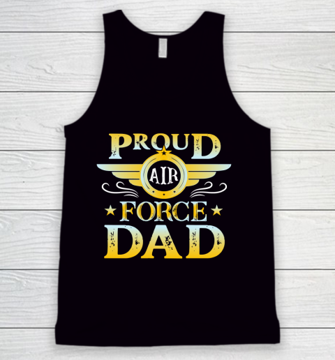 Veteran Shirt Proud Air Force Dad Tank Top