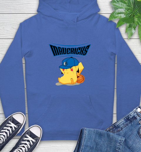 NBA Pikachu Basketball Sports Dallas Mavericks Hoodie 9