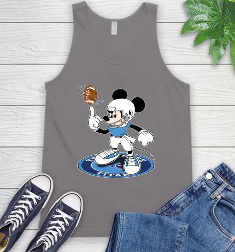 NFL Football Tennessee Titans Cheerful Mickey Disney Shirt Tank Top 7