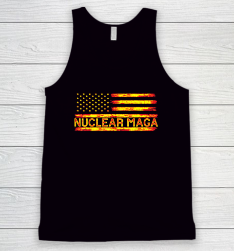 Nuclear Maga USA Flag Tank Top