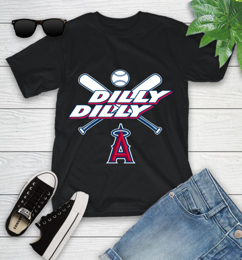 MLB Los Angeles Angels Dilly Dilly Baseball Sports Youth T-Shirt 2