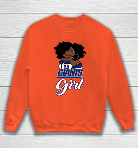 New York Giants Girl NFL Sweatshirt 4